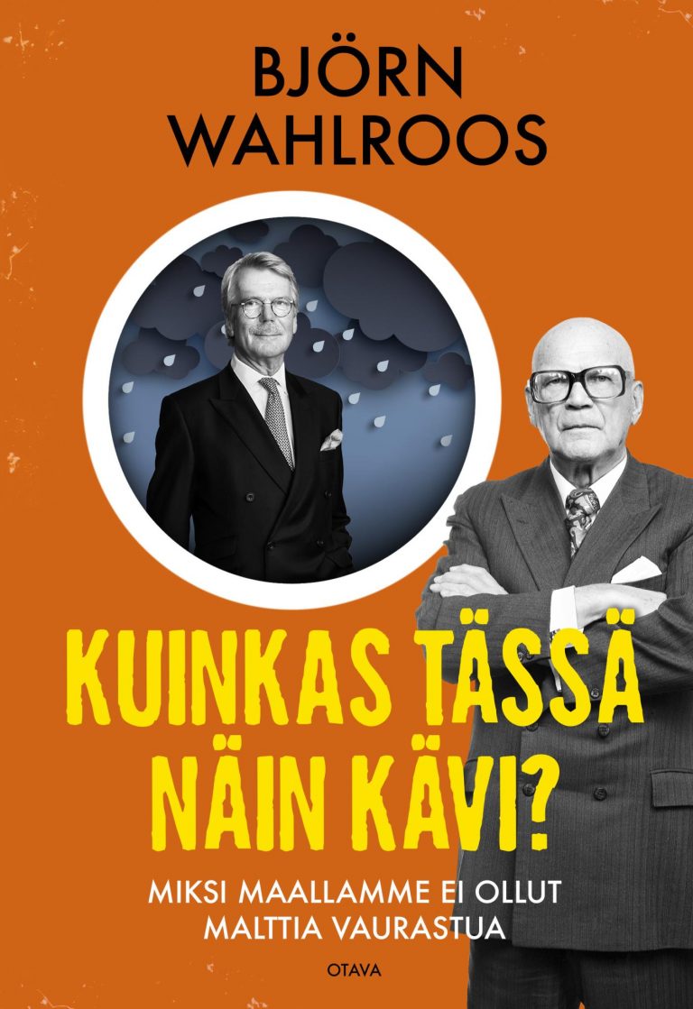 Kuinka tässä näin kävi?, kirjan kansi