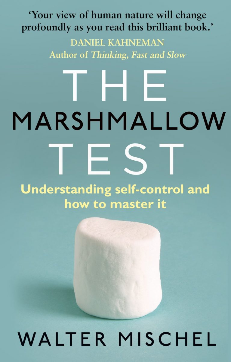 The Marshmallow Test, kirjan kansi