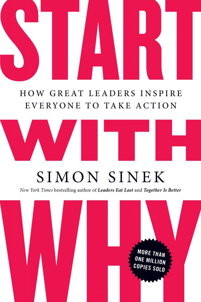 Start With Why, kirjan kansi