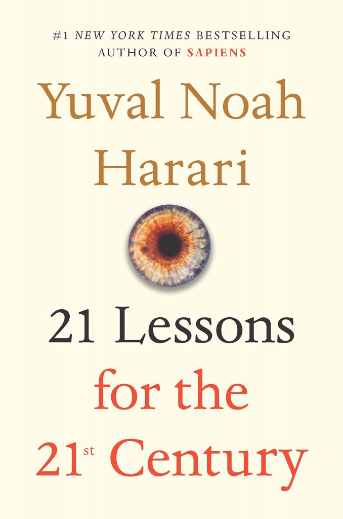 Harari: 21 Lessons for the 21st Century, kirjan kansi