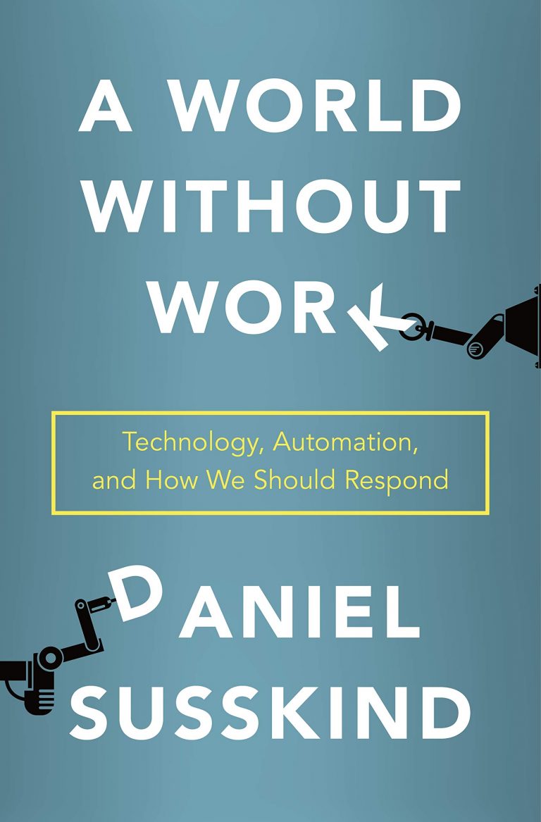 Susskind: A World Without Work, kirjan kansi