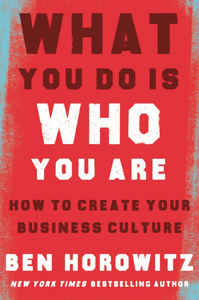 Horowitz: What You Do Is Who You Are, kirjan kansi