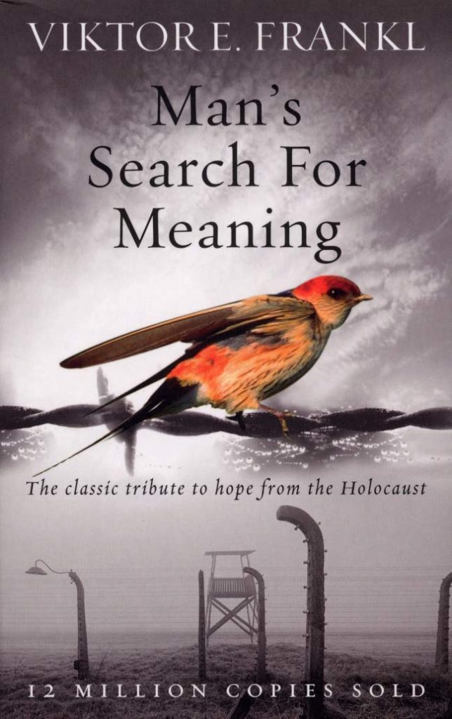 Viktor E. Frankl: Man’s Search For Meaning, kirjan kansi