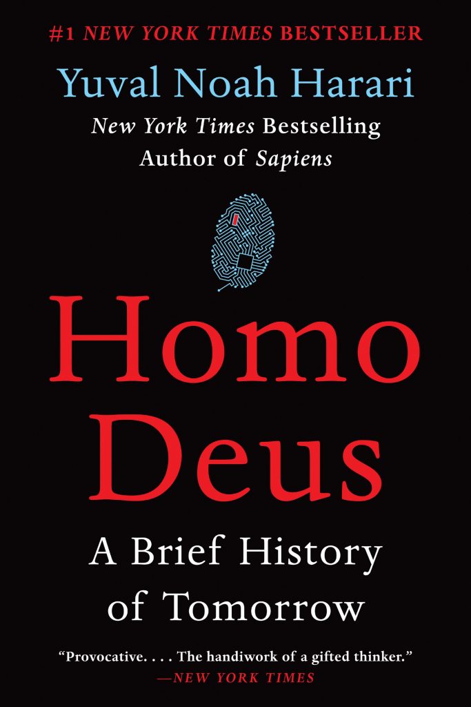 Yuval Noah Harari: Homo Deus – A Brief History of Tomorrow, kirjan kansi