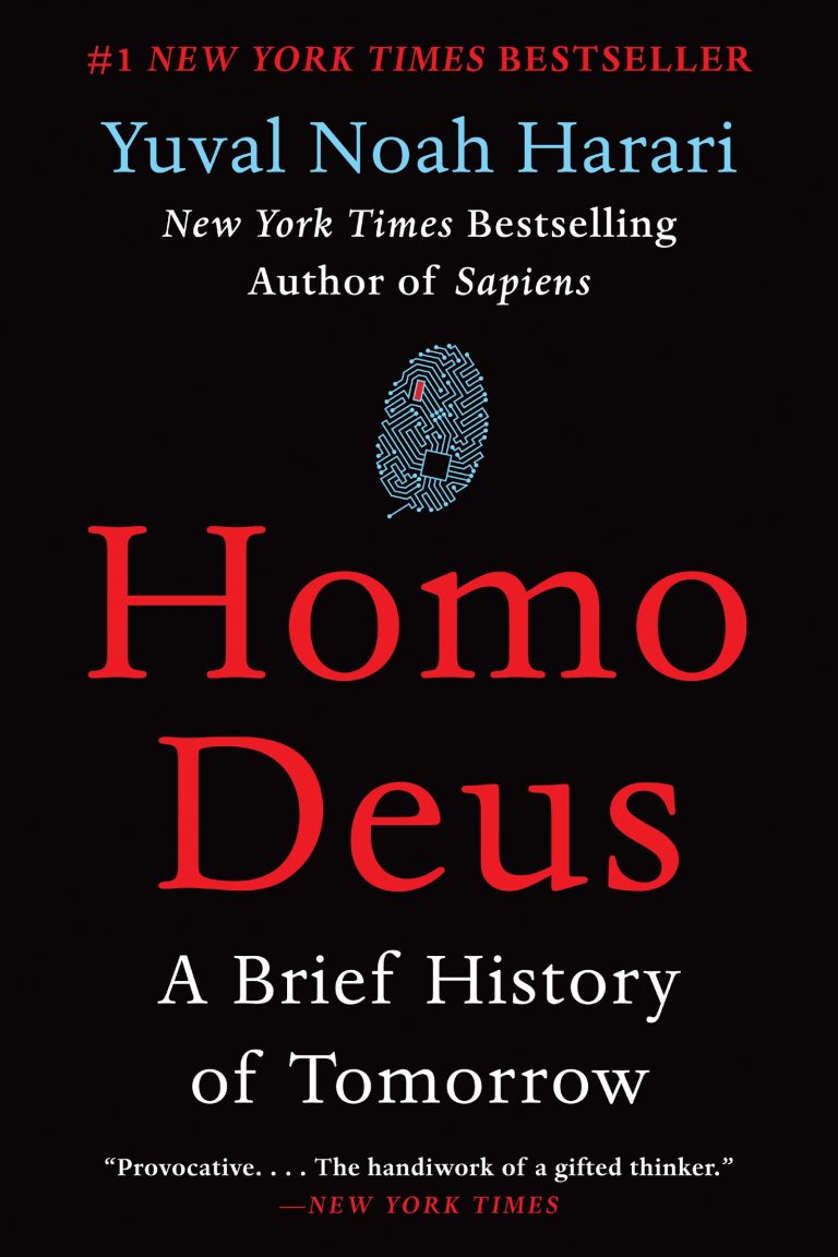 Yuval Noah Harari: Homo Deus – A Brief History of Tomorrow, kirjan kansi