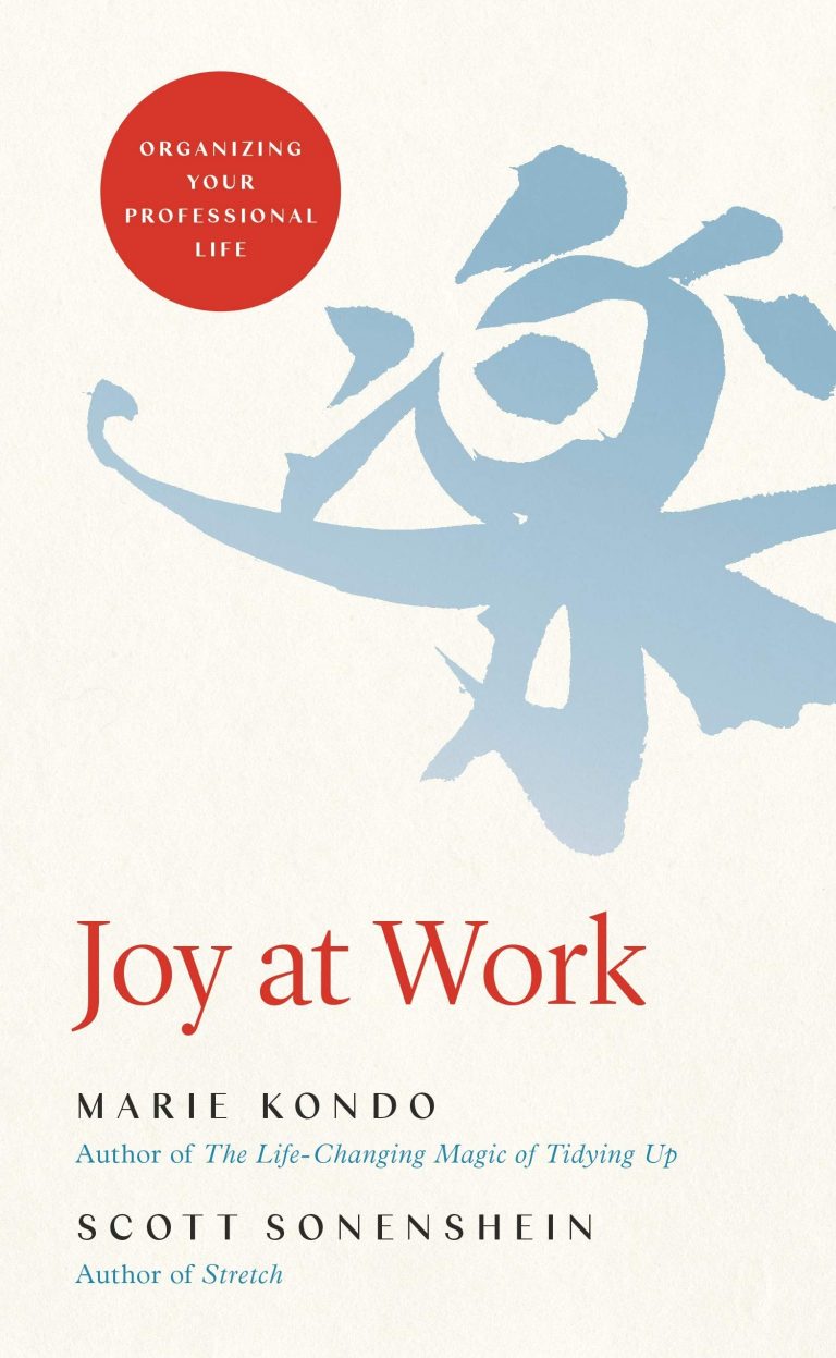 Kondō: Joy at Work, kirjan kansi