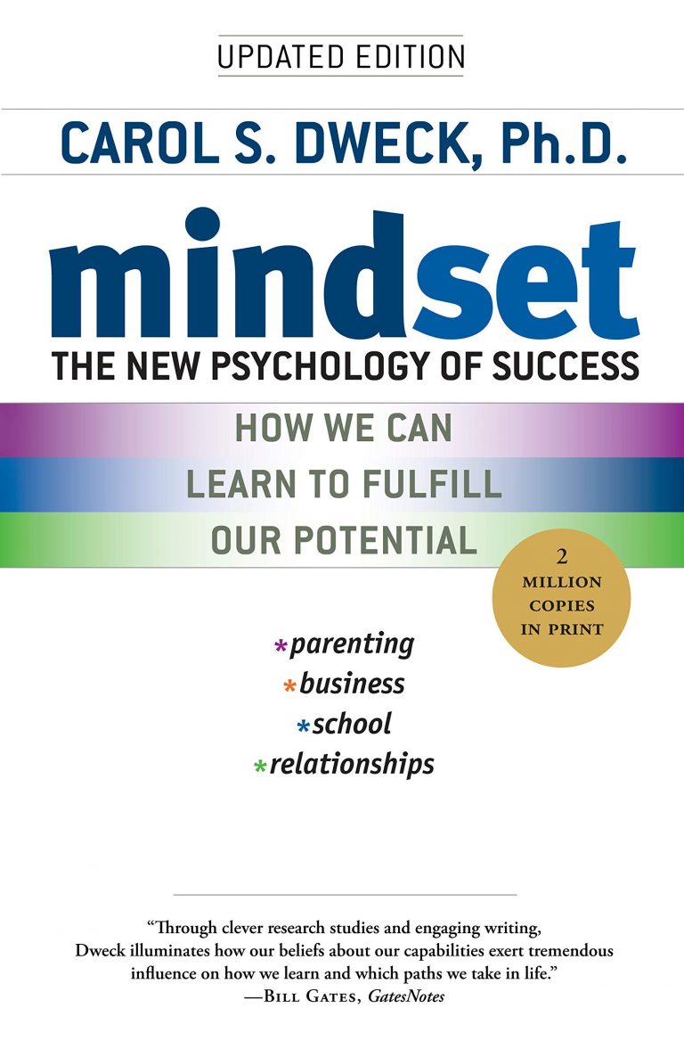Carol S. Dweck: Mindset, kirjan kansi