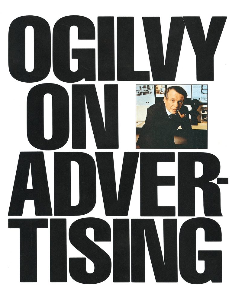 David Ogilvy: Ogilvy on Advertising, kirjan kansi