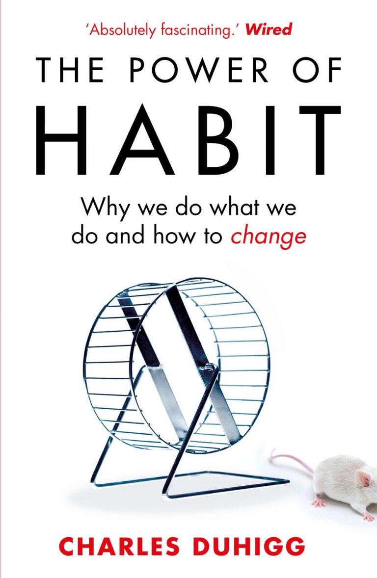 Duhigg: Power Of Habit, kirjan kansi