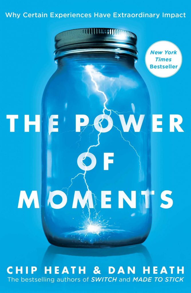 Chip Heath: Power of Moments, kirjan kansi