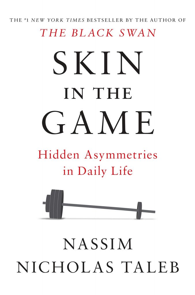 Taleb: Skin in the Game, kirjan kansi