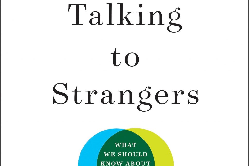 Gladwell: Talking to Strangers, kirjan kansi