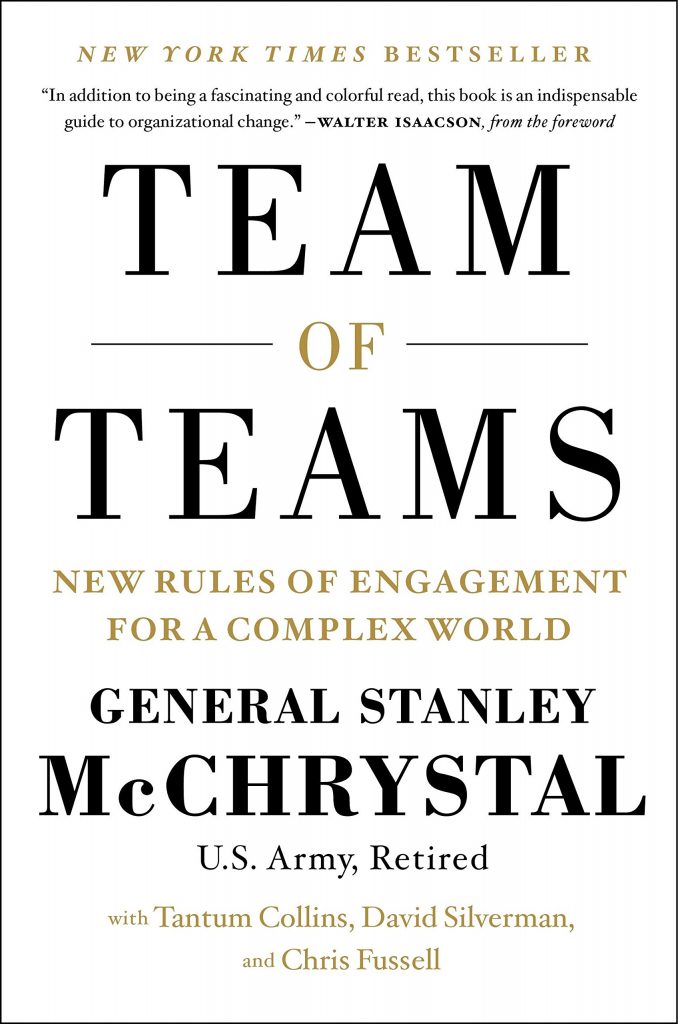 McChrystal: Team of Teams, kirjan kansi