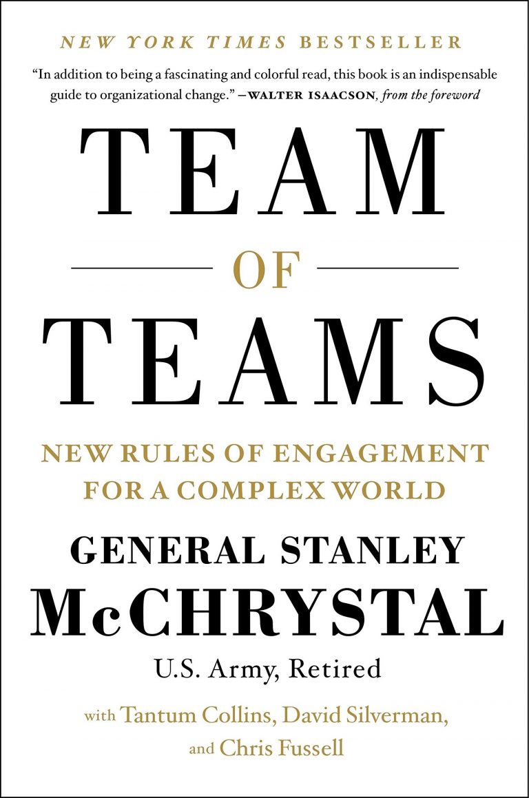 McChrystal: Team of Teams, kirjan kansi