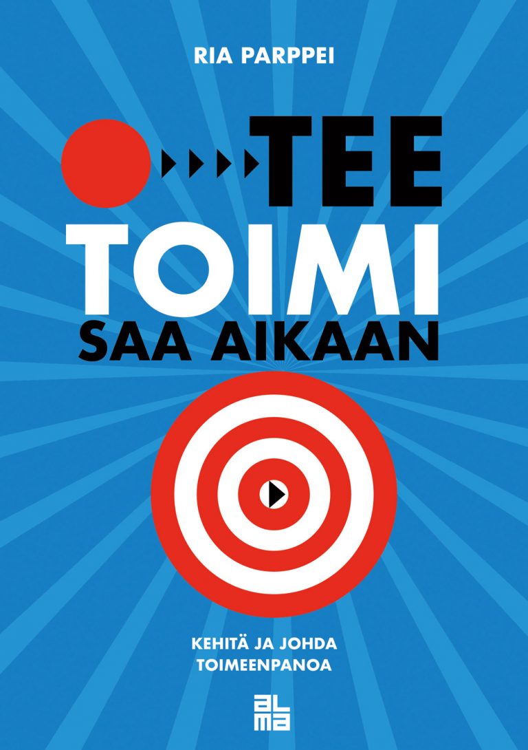 Parppei: Tee, toimi, saa aikaan!, kirjan kansi