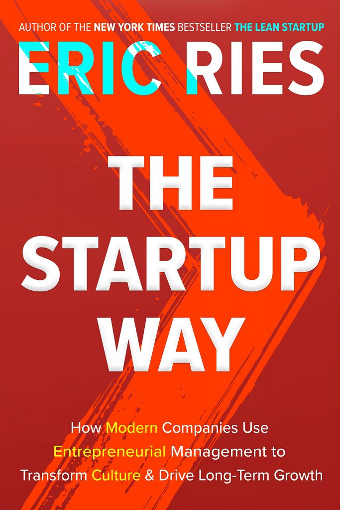 Ries: The Startup Way, kirjan kansi