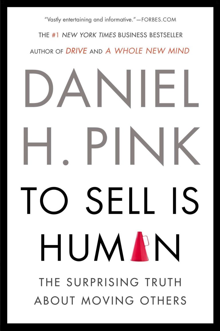 Pink: To Sell Is Human, kirjan kansi