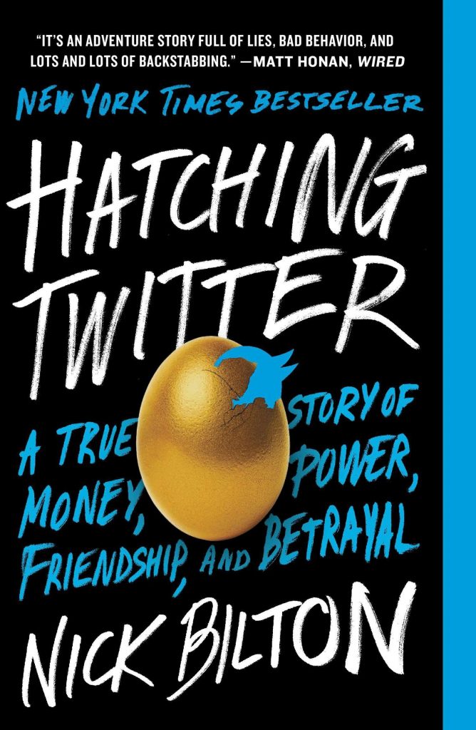 Bilton: Hatching Twitter, kirjan kansi