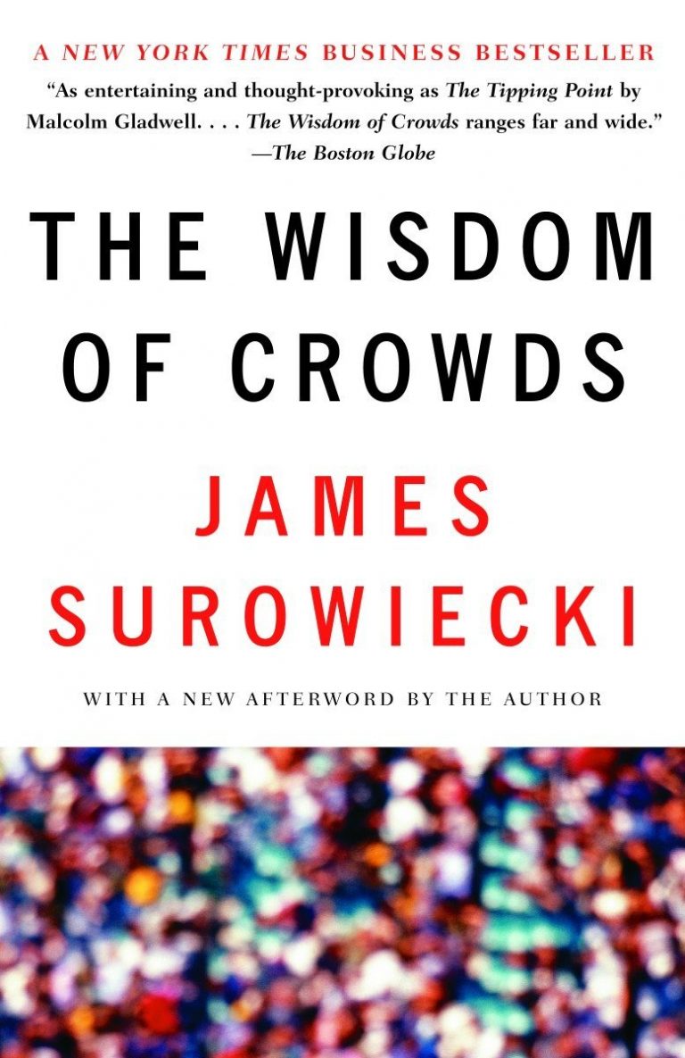 Surowiecki: The Wisdom of Crowds, kirjan kansi