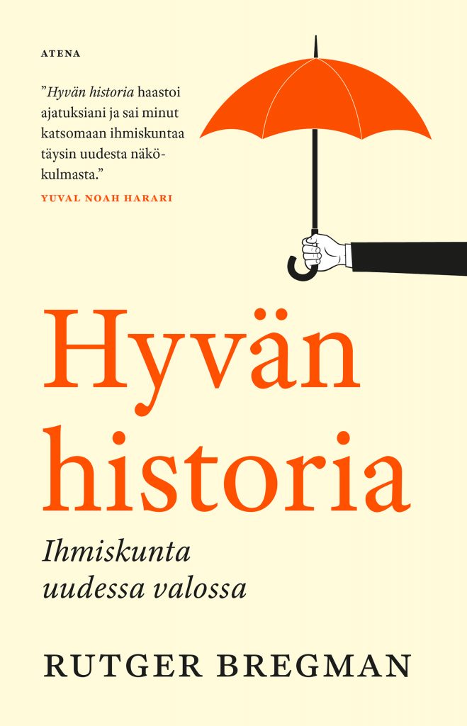 Bregman: Hyvän historia, kirjan kansi