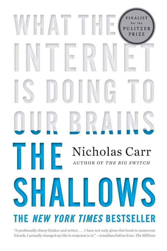 Carr: What the Internet is doing, kirjan kansi