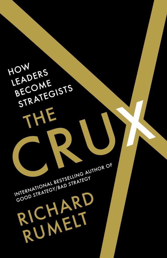 Rumelt: Crux, kirjan kansi