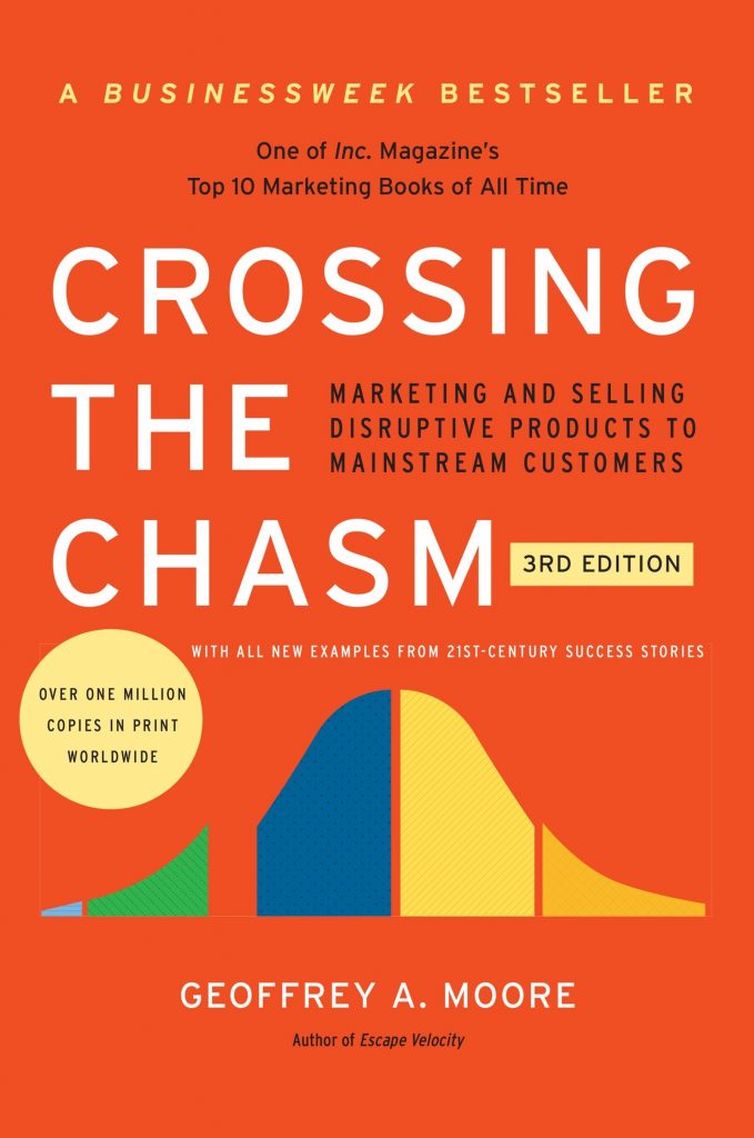 Crossing the Chasm, kirjan kansi