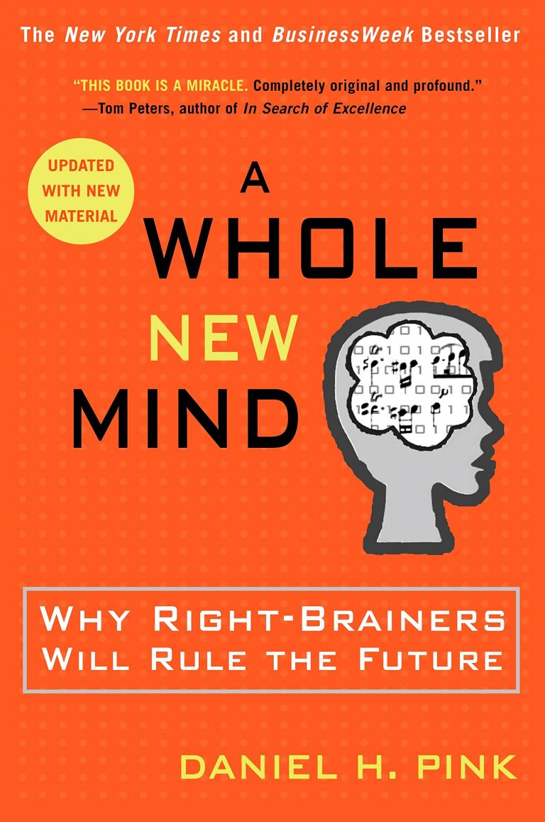 A Whole New Mind, kirjan kansi