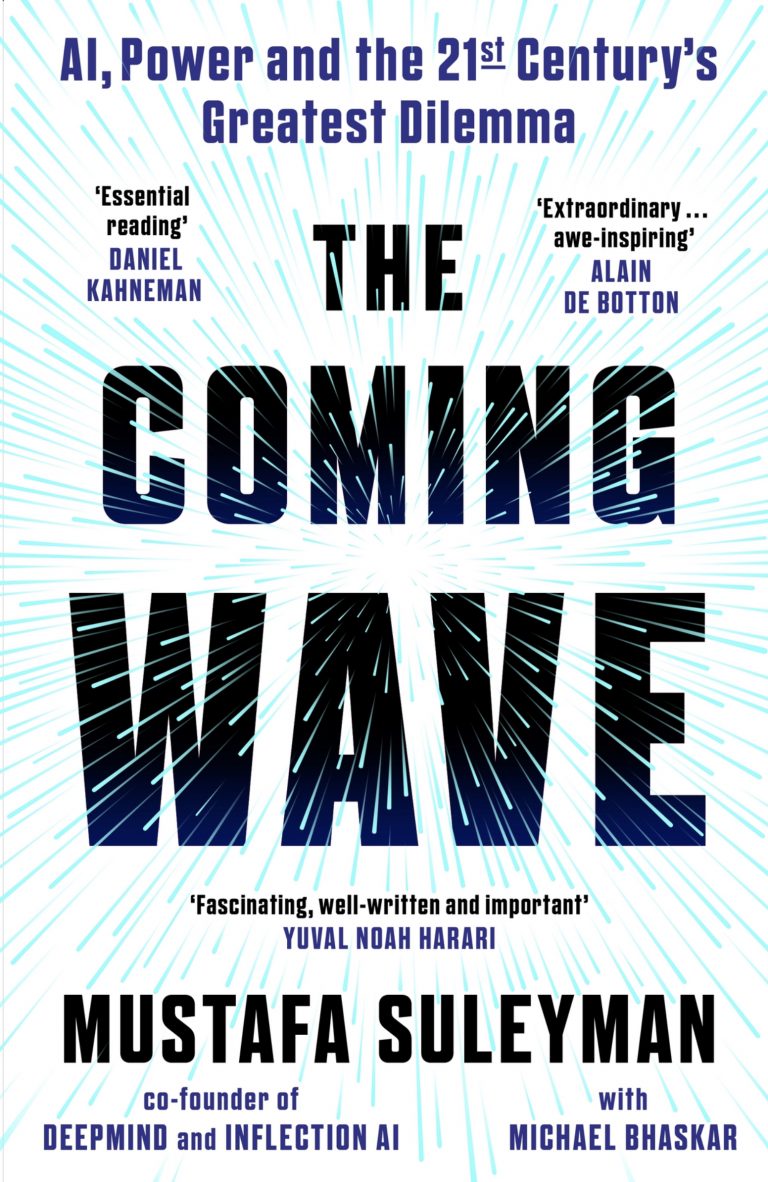 The Coming Wave, kirjan kansi