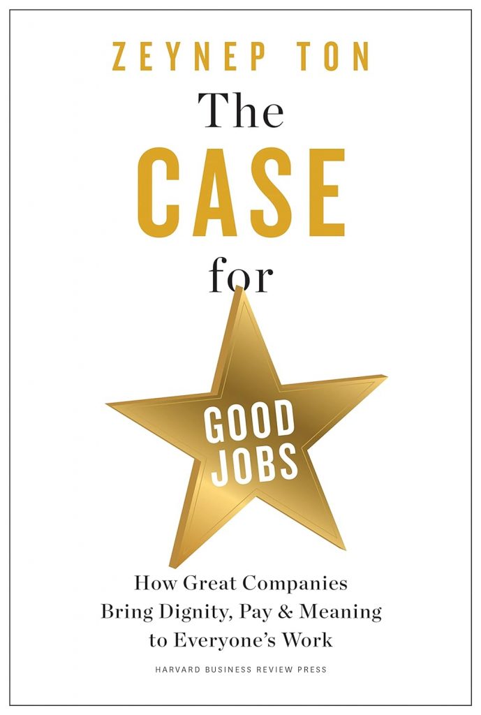 The Case for Good Jobs, kirjan kansi