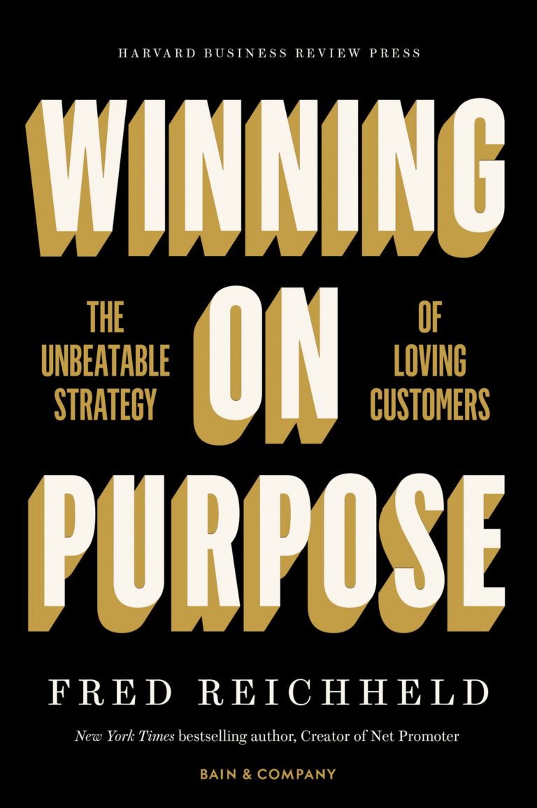 Winning of Purpose, kirjan kansi