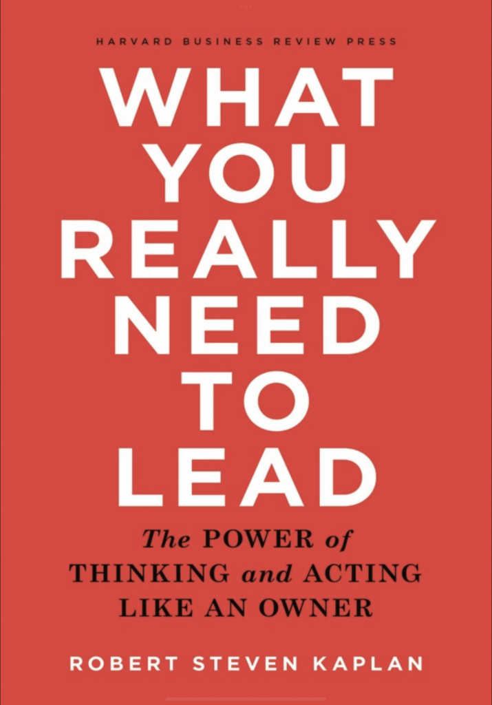 What You Really Need to Lead, kirjan kansi
