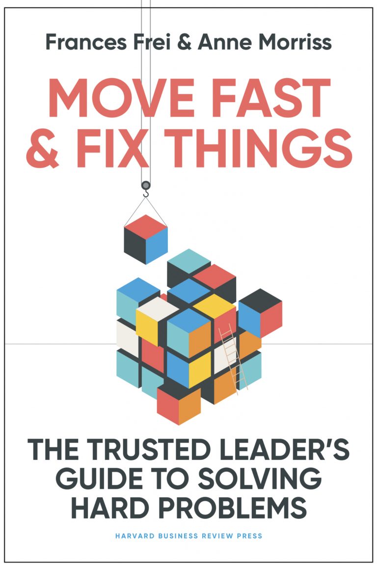 Move fast & fix things, kirjan kansi