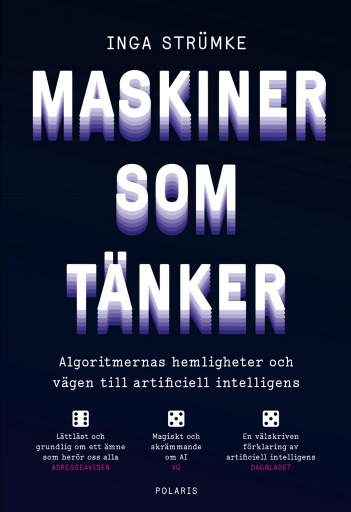 Maskiner som tänker, kirjan kansi