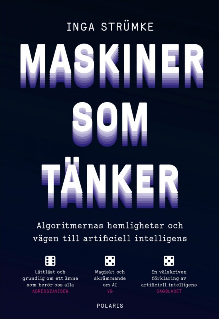 Maskiner som tänker, kirjan kansi