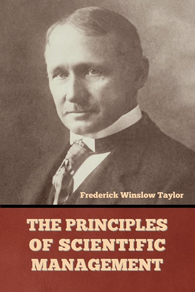 Principles of Scientific Management, kirjan kansi