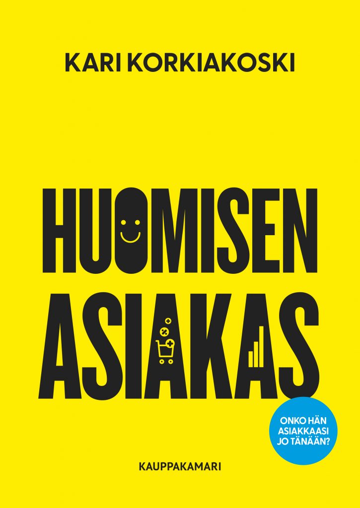 Huomisen asiakas, kirjan kansi