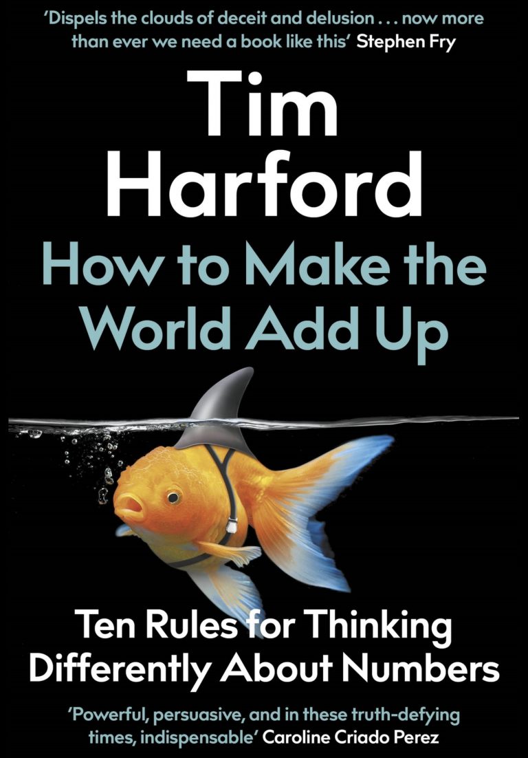How to Make the World Add Up, kirjan kansi