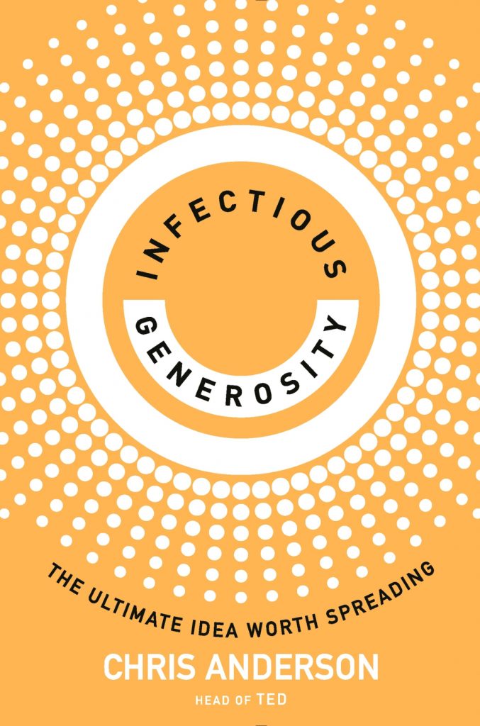 Infectious Generosity, kirjan kansi