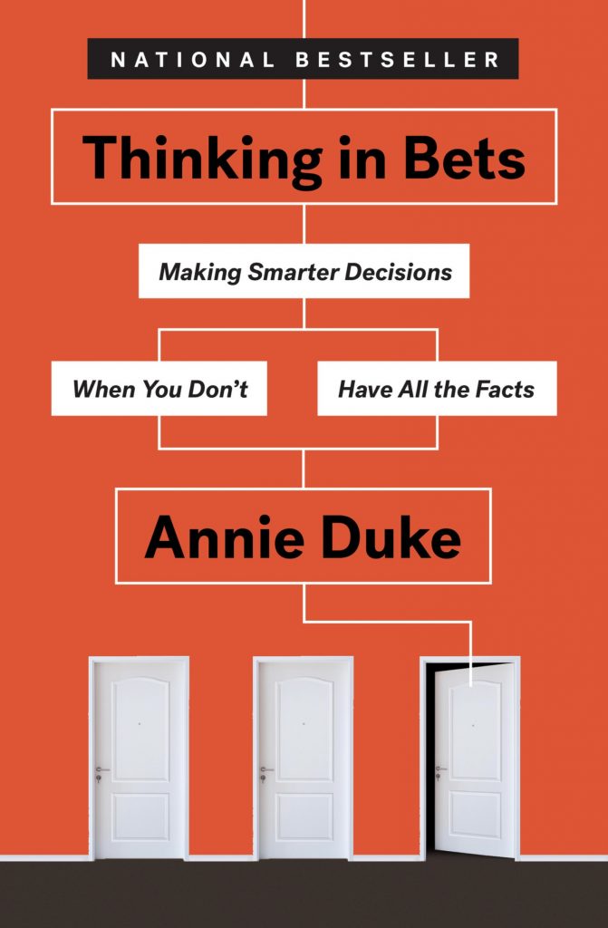 Thinking in Bets, kirjan kansi