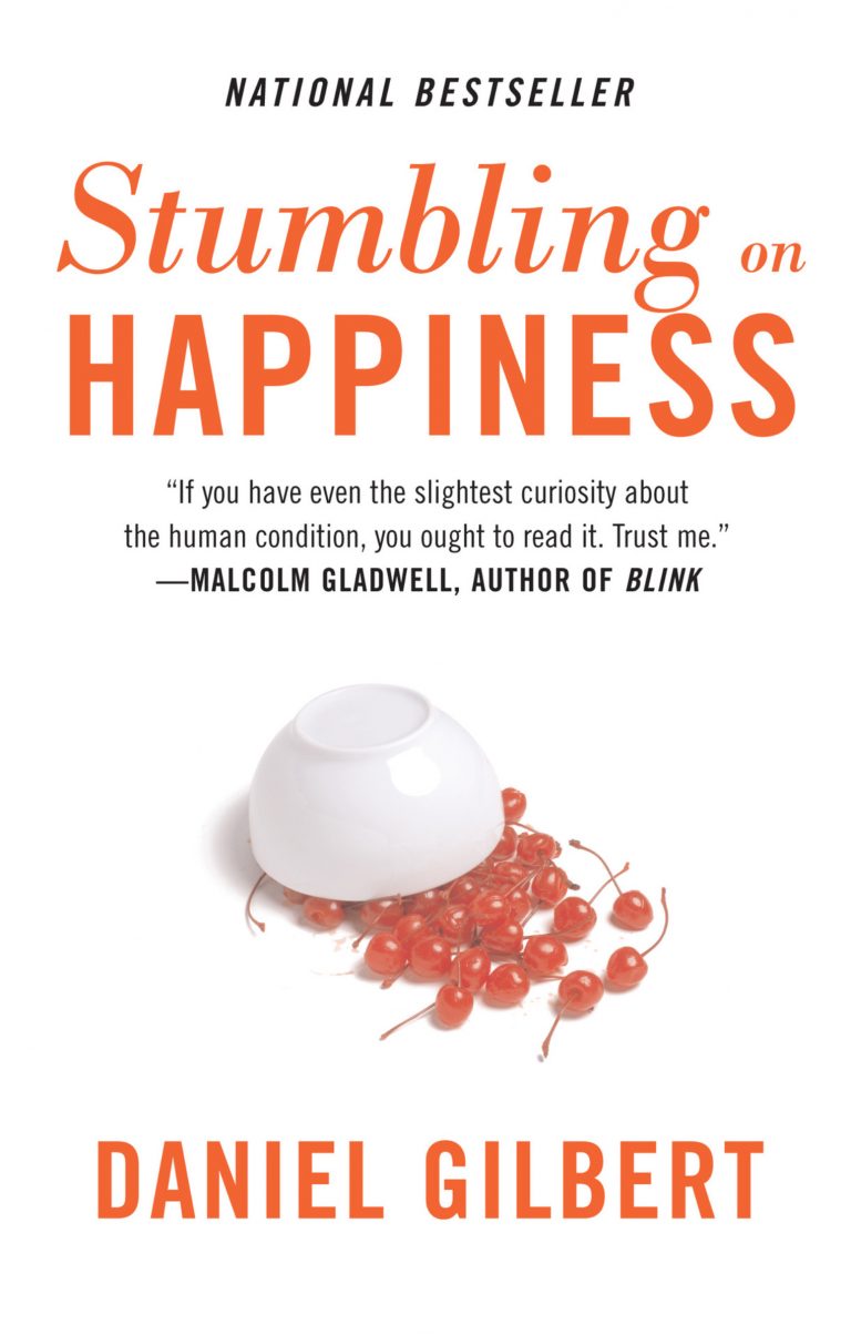 Stumbling on Happiness, kirjan kansi