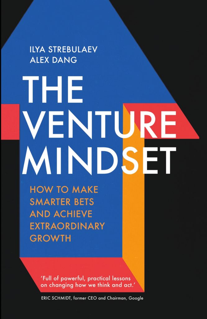 The Venture Mindset, kirjan kansi