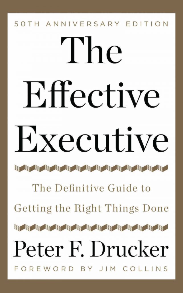 The Effective Executive, kirjan kansi